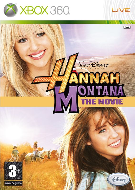 Front Cover for Hannah Montana: The Movie (Xbox 360) (Promotional cover art released March 2009)