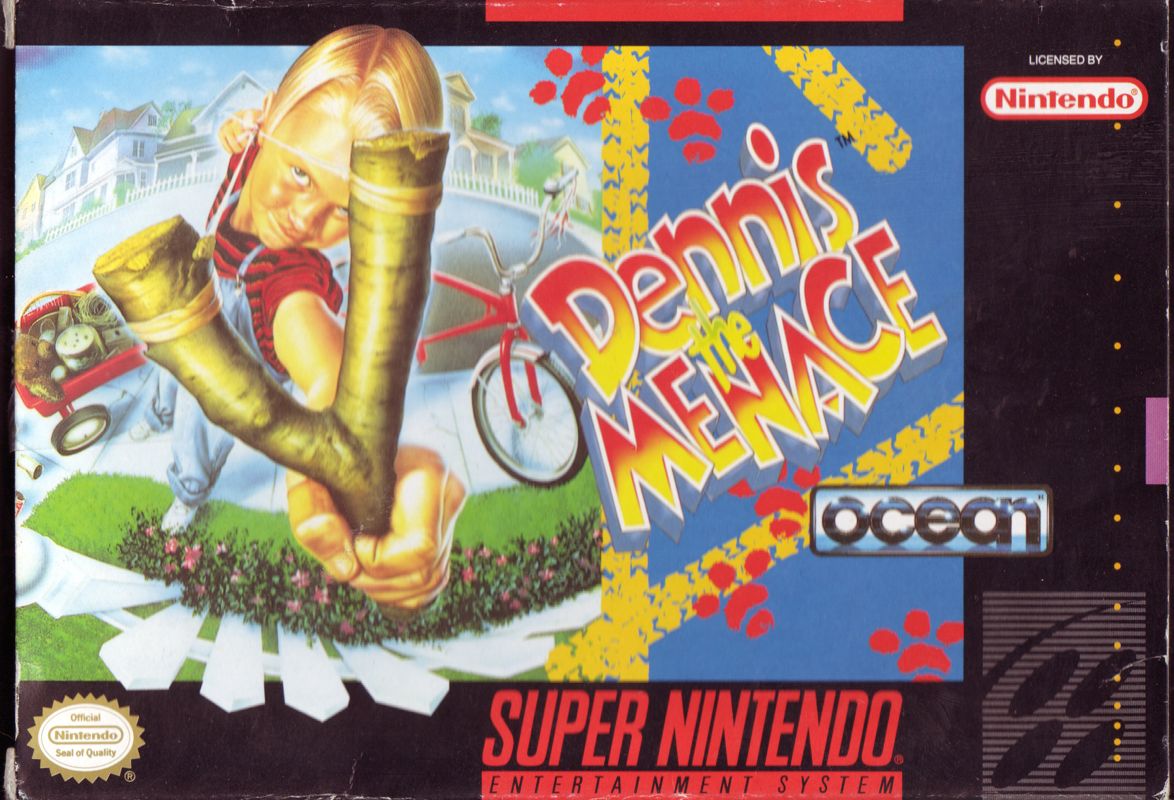 Front Cover for Dennis the Menace (SNES)