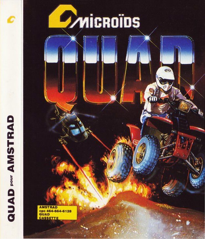 Front Cover for Quad (Amstrad CPC)