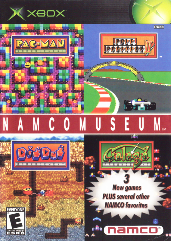 Front Cover for Namco Museum (Xbox)