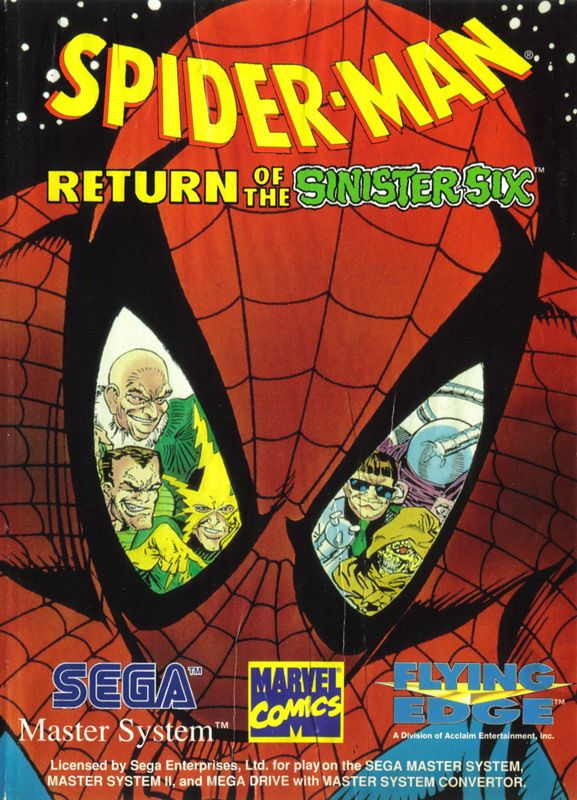 Spider Man Return Of The Sinister Six Trivia Mobygames