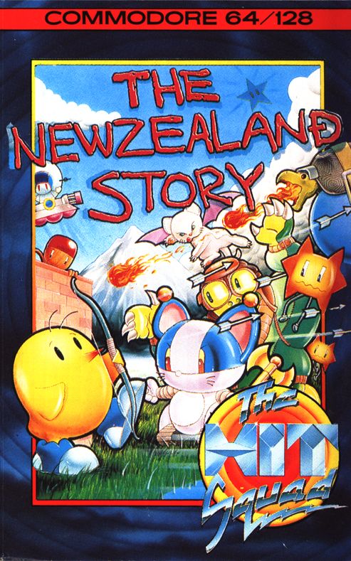 Front Cover for The New Zealand Story (Commodore 64) (The Hit Squad release)