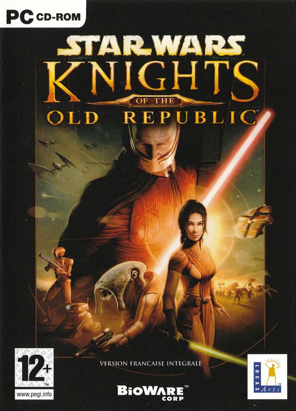 Front Cover for Star Wars: Knights of the Old Republic (Windows)