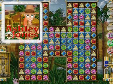Front Cover for Ashley Jones and the Heart of Egypt (Windows) (WildGames release)