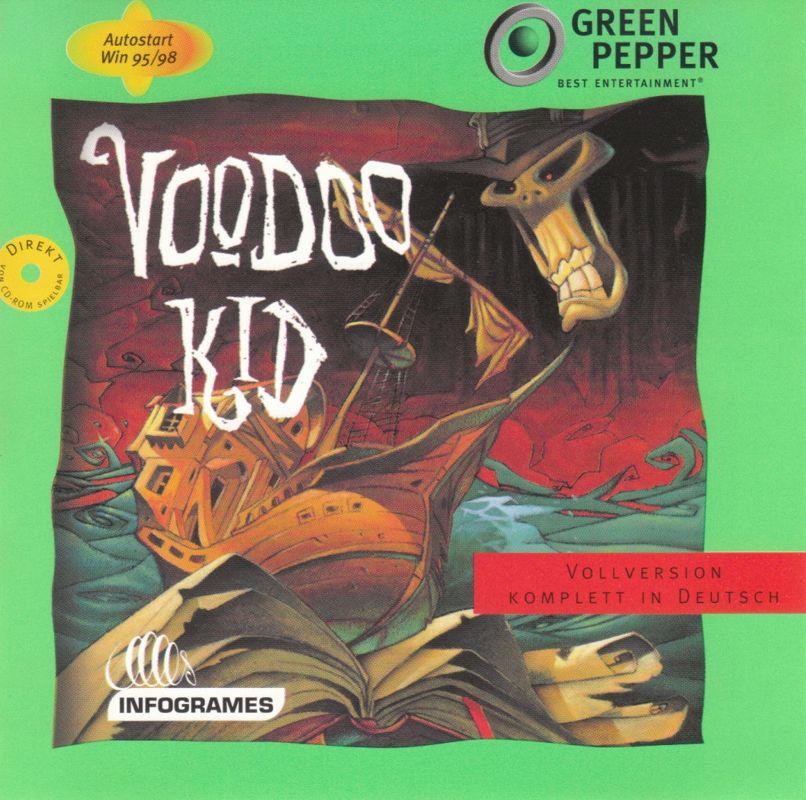 Front Cover for VooDoo Kid (Windows and Windows 3.x) (Green Pepper release)