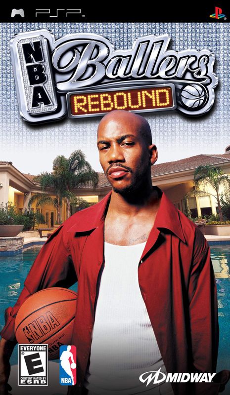 Front Cover for NBA Ballers: Rebound (PSP)