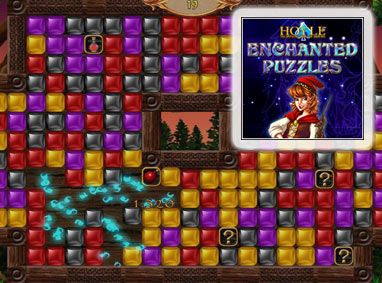 Front Cover for Hoyle Enchanted Puzzles (Windows) (WildGames release)