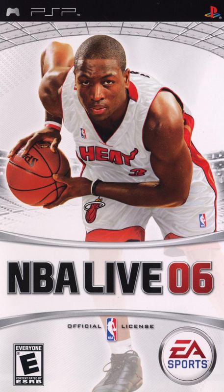 Front Cover for NBA Live 06 (PSP)