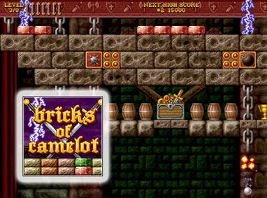 Front Cover for Bricks of Camelot (Windows) (WildGames release)