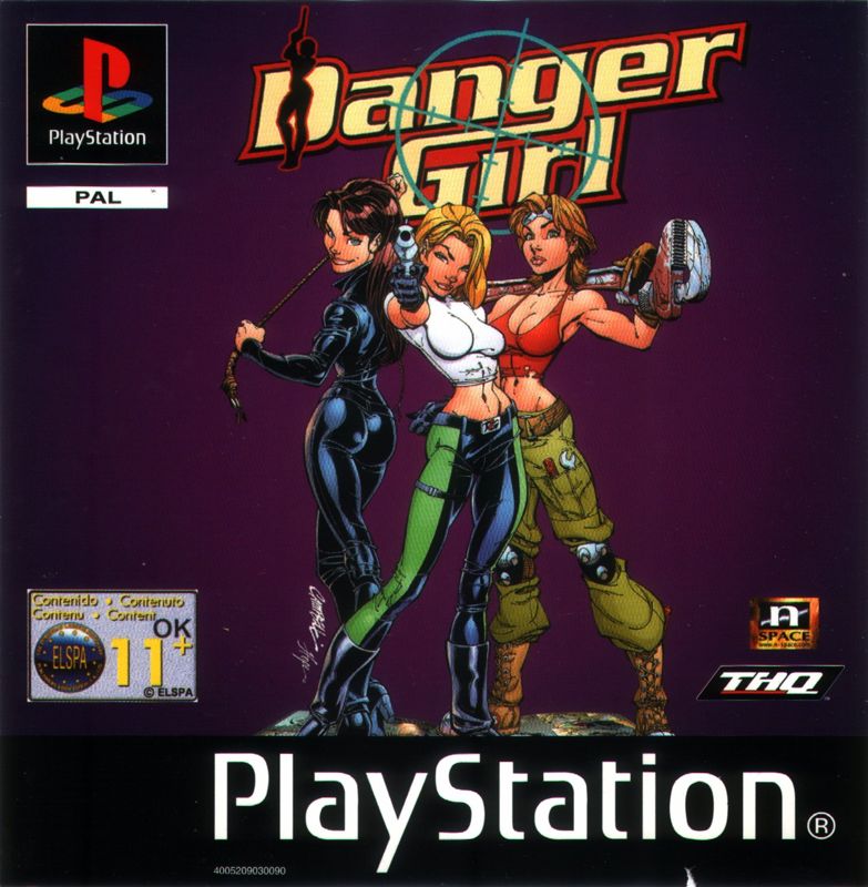 Front Cover for Danger Girl (PlayStation)