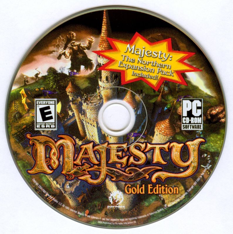 Media for Majesty: The Fantasy Kingdom Sim - Gold Edition (Windows) (Paradox release)