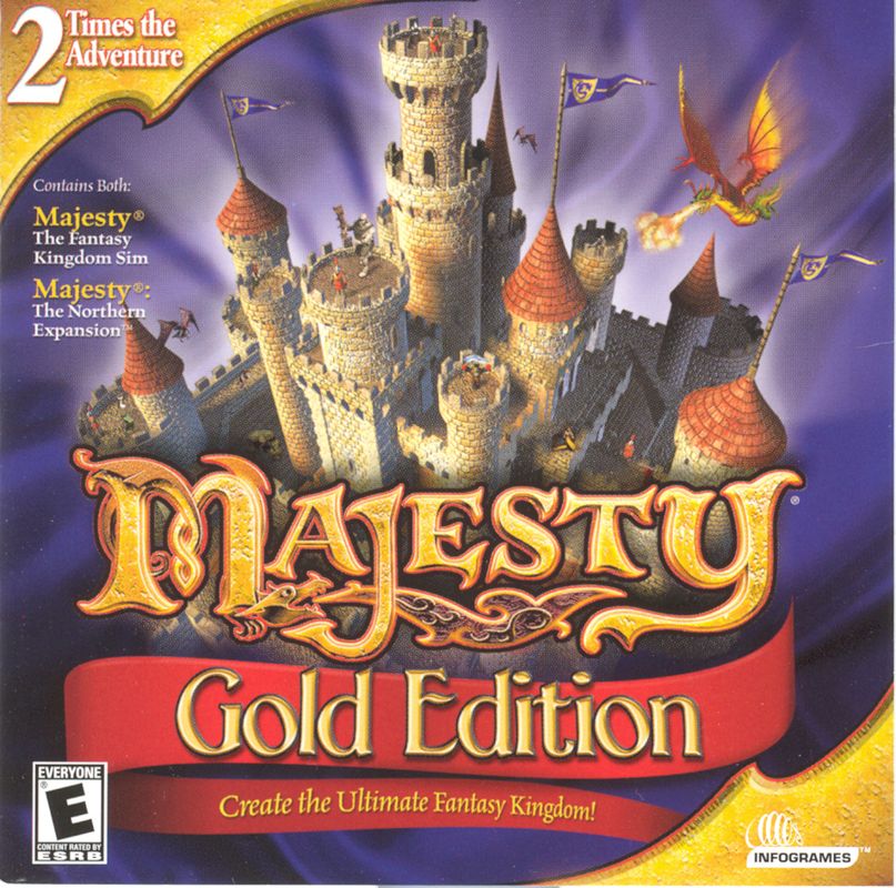 Front Cover for Majesty: The Fantasy Kingdom Sim - Gold Edition (Windows)