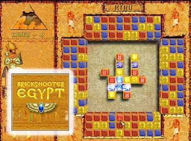 Front Cover for Brickshooter Egypt (Windows) (WildGames release)