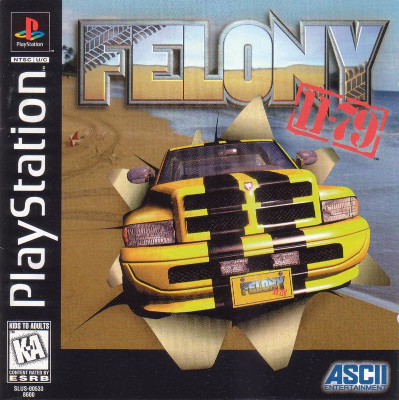 Front Cover for Felony 11-79 (PlayStation)