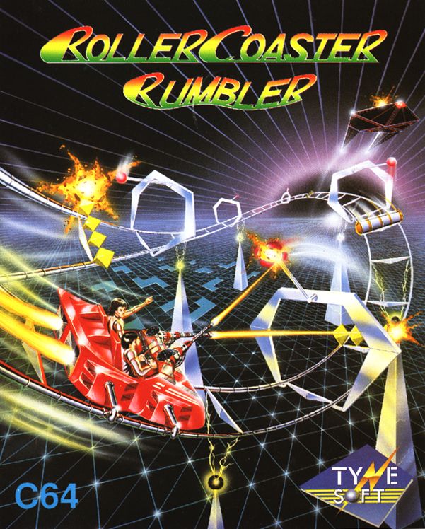 Front Cover for Roller Coaster Rumbler (Commodore 64)