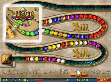 Front Cover for Luxor (Windows) (WildGames release)