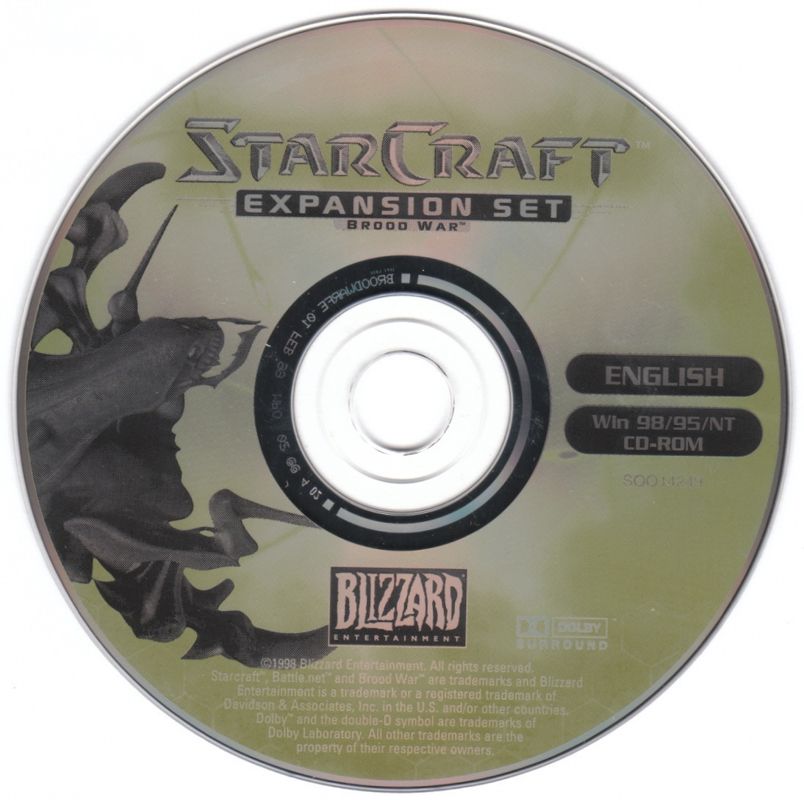 Media for StarCraft: Brood War (Windows) (1st German release (game in English, box in German))
