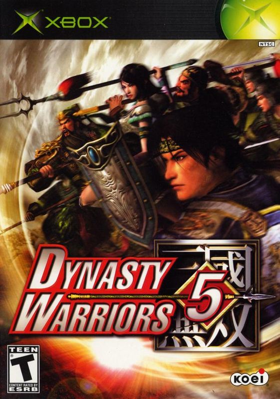 Front Cover for Dynasty Warriors 5 (Xbox)