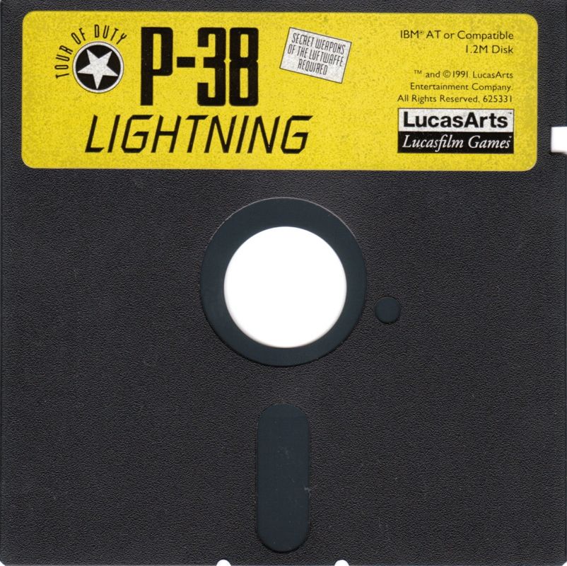Media for P-38 Lightning Tour of Duty (DOS)