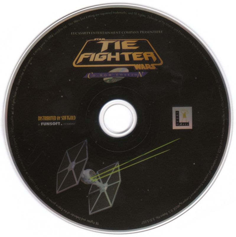 Media for Star Wars: TIE Fighter - Collector's CD-ROM (DOS)