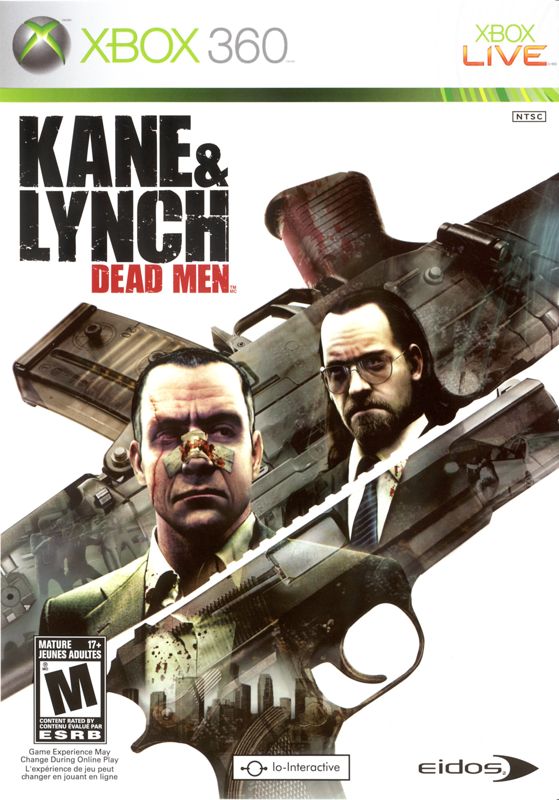 Front Cover for Kane & Lynch: Dead Men (Xbox 360)