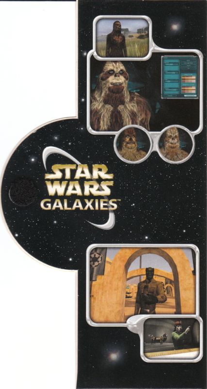Inside Cover for Star Wars: Galaxies - An Empire Divided (Windows): Left Flap