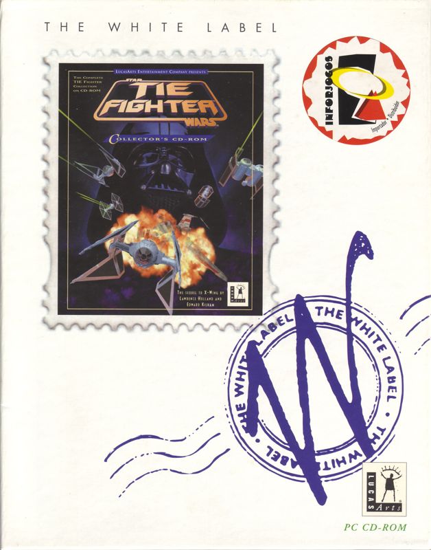 Front Cover for Star Wars: TIE Fighter - Collector's CD-ROM (DOS) (White Label release)