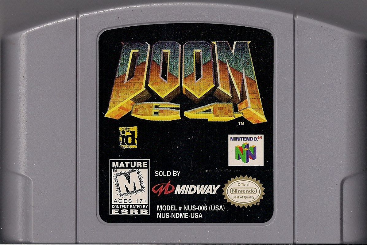 Media for Doom 64 (Nintendo 64)