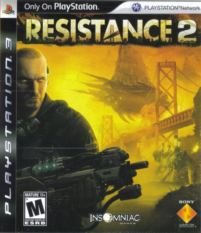 Front Cover for Resistance 2 (PlayStation 3)