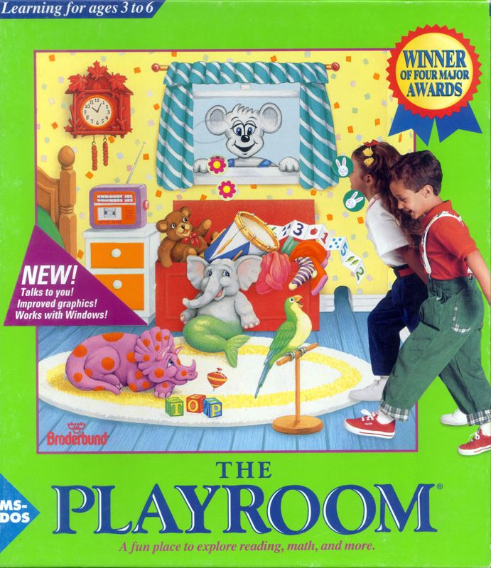 Front Cover for The Playroom (DOS)