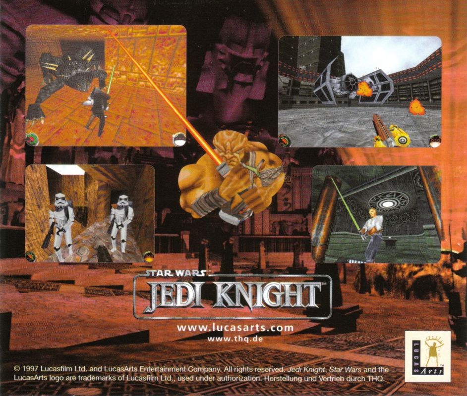 Other for Star Wars: Jedi Knight - Bundle (Windows): Jewel Case - Dark Forces II - Back