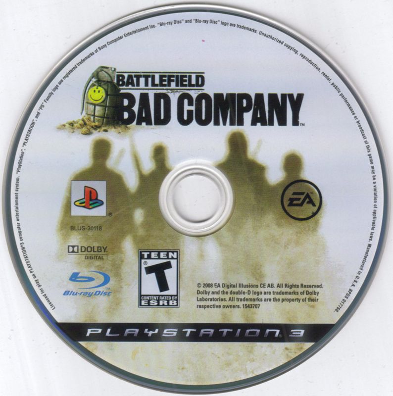 Battlefield Bad Company cover or packaging material MobyGames