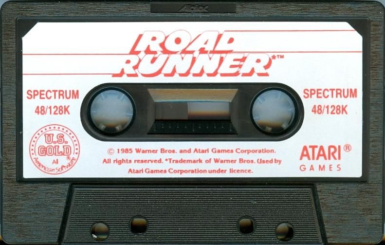 Media for Road Runner (ZX Spectrum) (KIXX budget release)