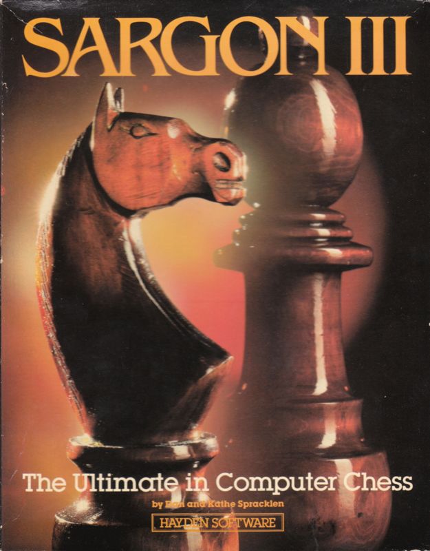 Front Cover for Sargon III (Apple II and DOS)
