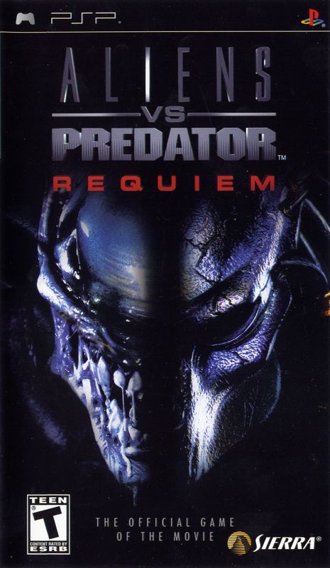 Front Cover for Aliens vs Predator: Requiem (PSP)