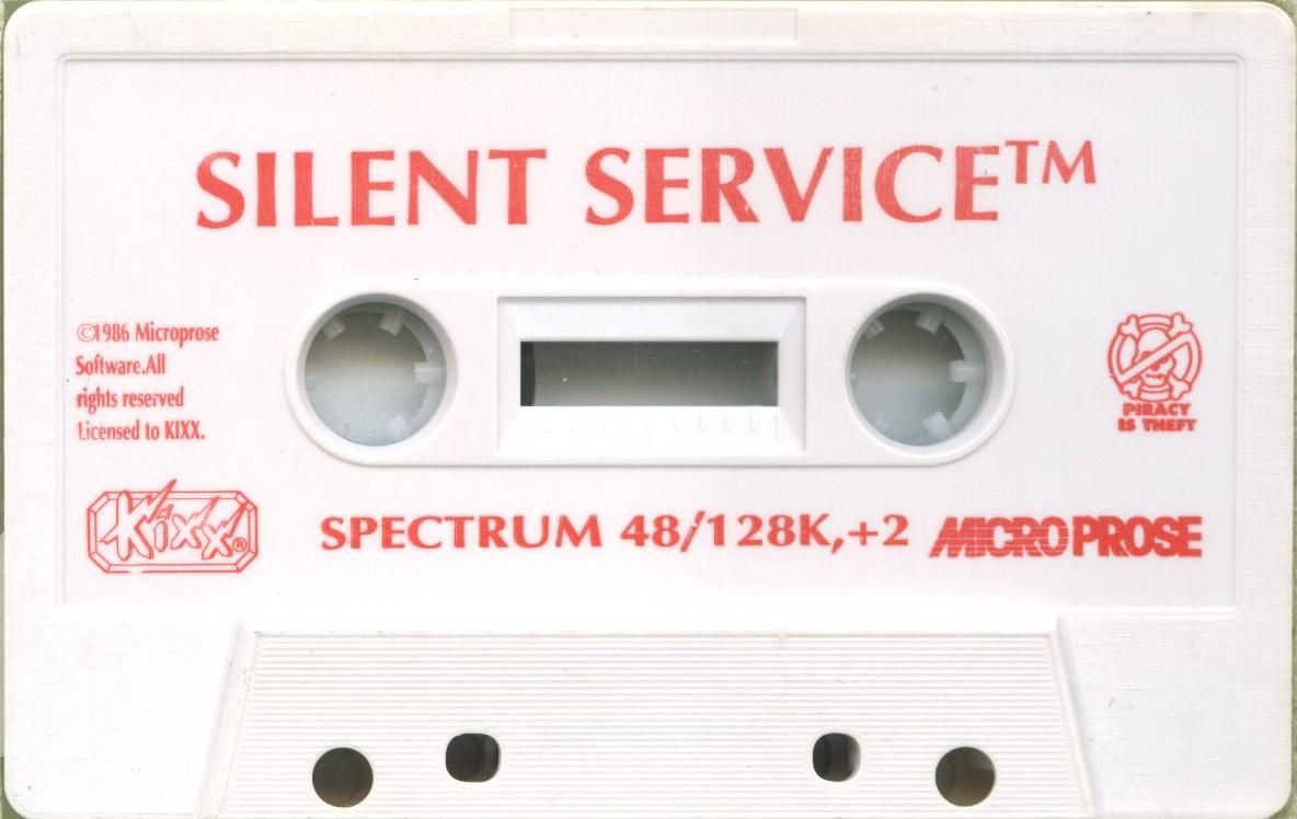 Media for Silent Service (ZX Spectrum) (Budget re-release)