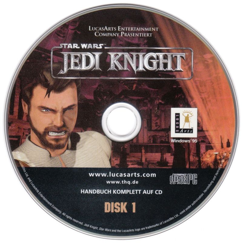 Media for Star Wars: Jedi Knight - Bundle (Windows): Dark Forces II Disc 1