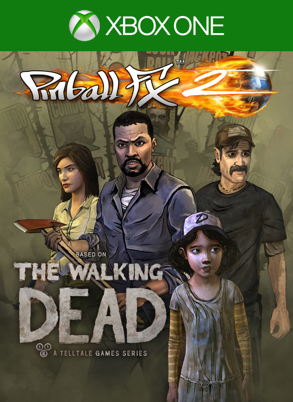 Front Cover for The Walking Dead Pinball (Xbox One) (Download release): 1st version