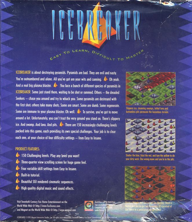 Icebreaker cover or packaging material - MobyGames