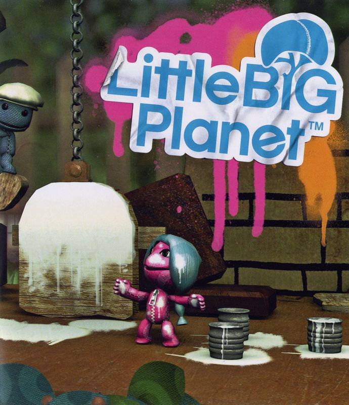 Inside Cover for LittleBigPlanet (PlayStation 3): Right