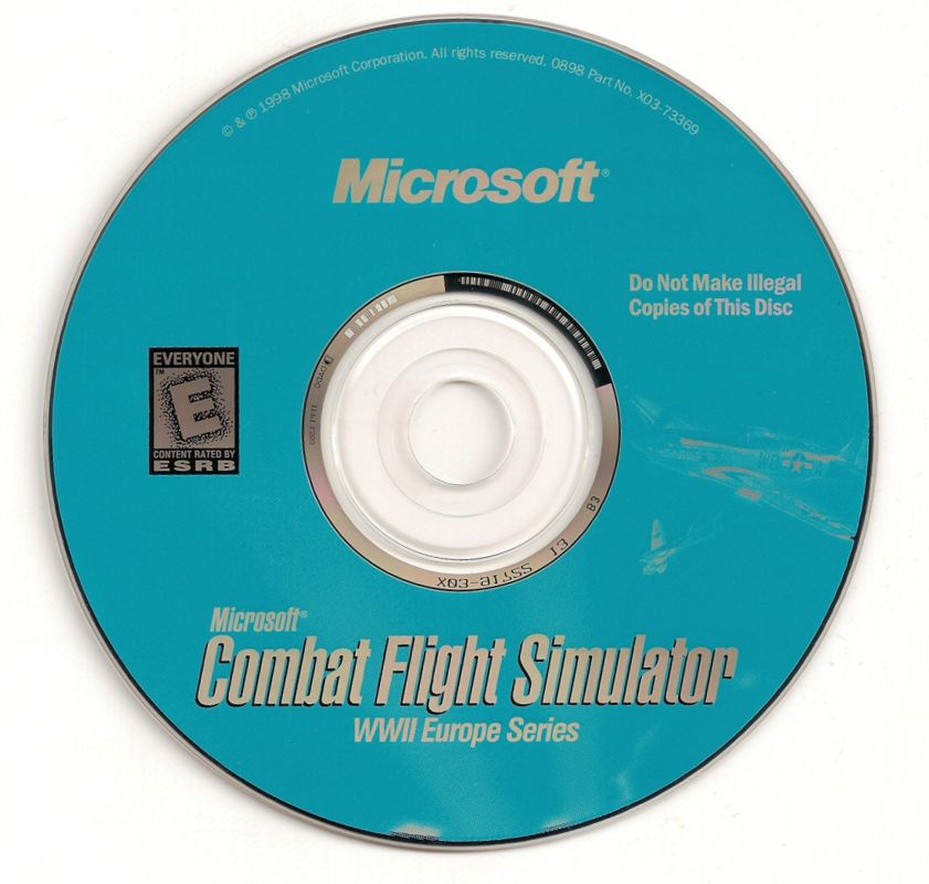 Media for Microsoft Combat Flight Simulator: WWII Europe Series (Windows)