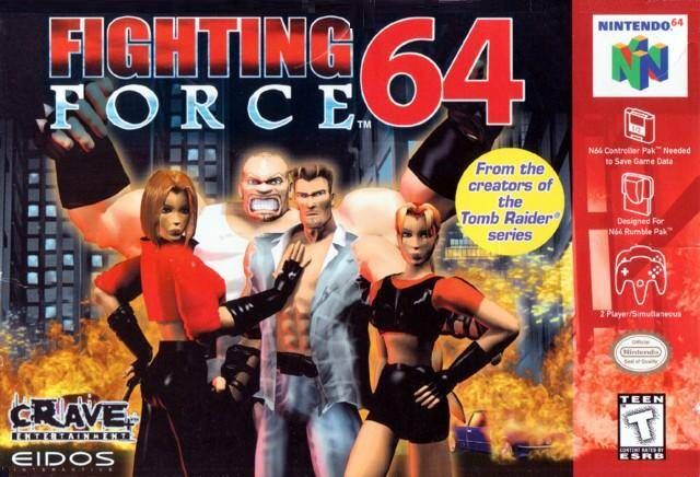 Front Cover for Fighting Force (Nintendo 64)