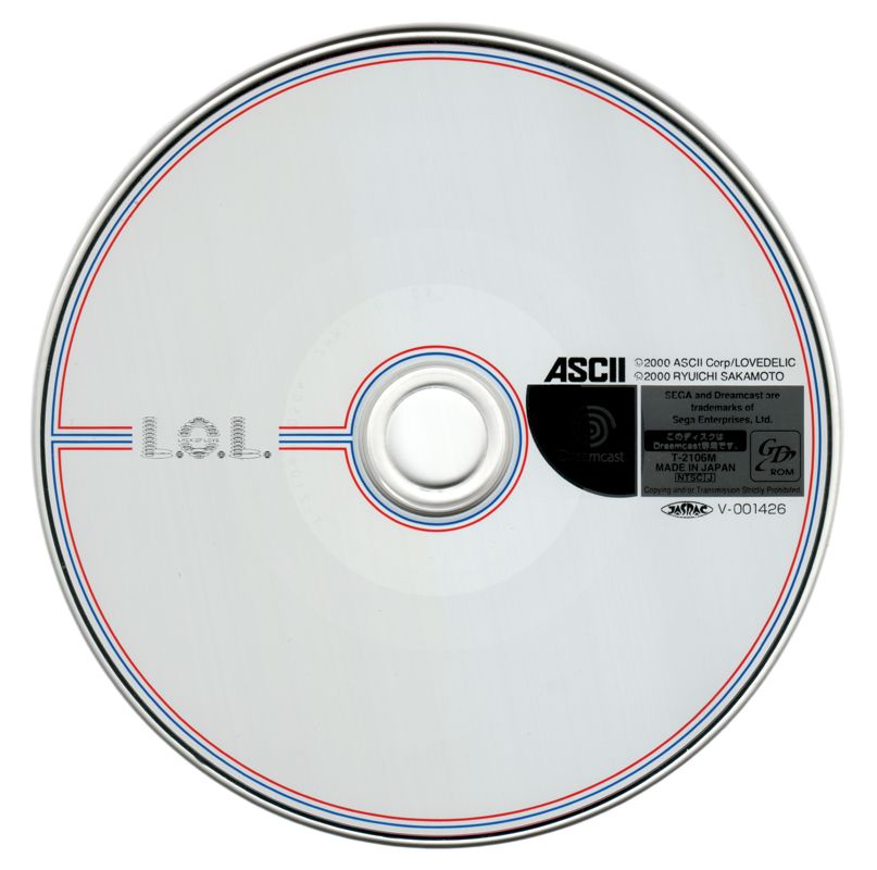 Media for L.O.L.: Lack of Love (Dreamcast)