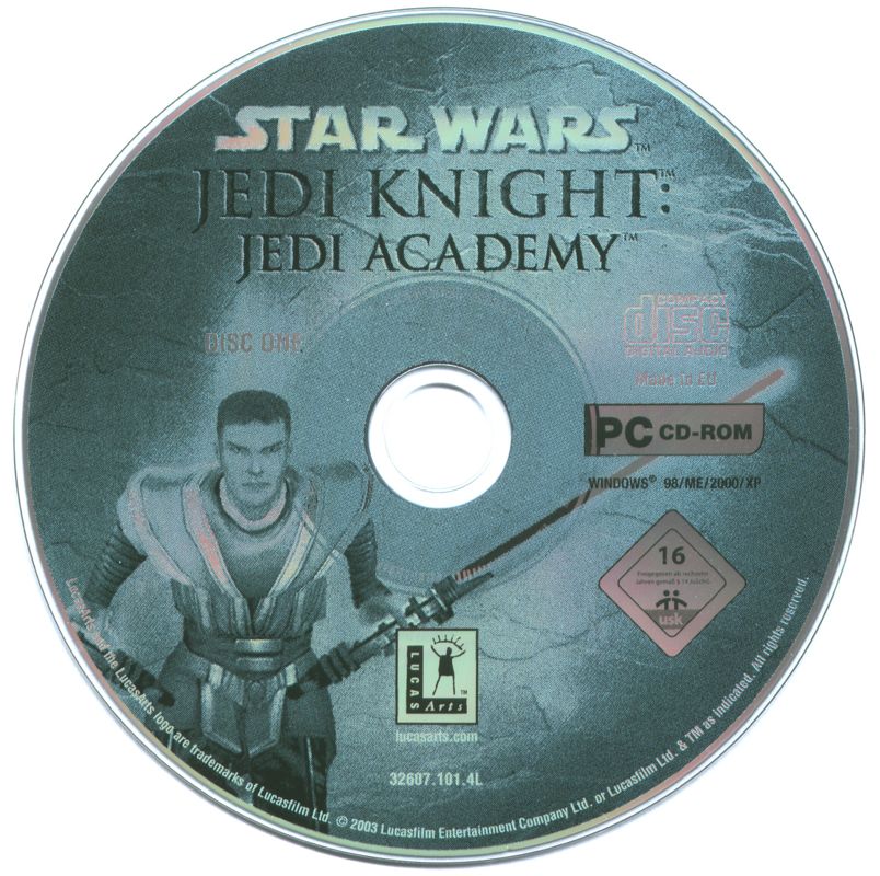 Star Wars: Jedi Knight - Jedi Academy cover or packaging material ...