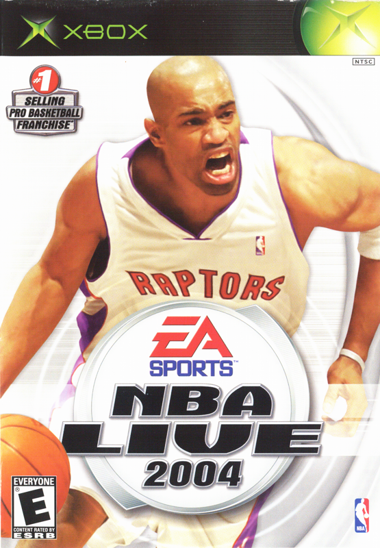Front Cover for NBA Live 2004 (Xbox)