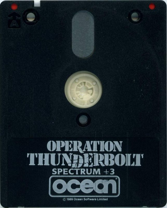 Media for Operation Thunderbolt (ZX Spectrum) (Spectrum +3 disk release)