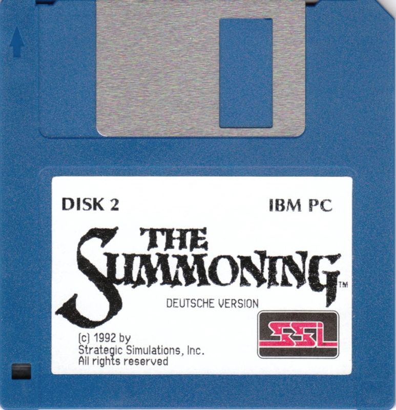 Media for The Summoning (DOS): Disk 2