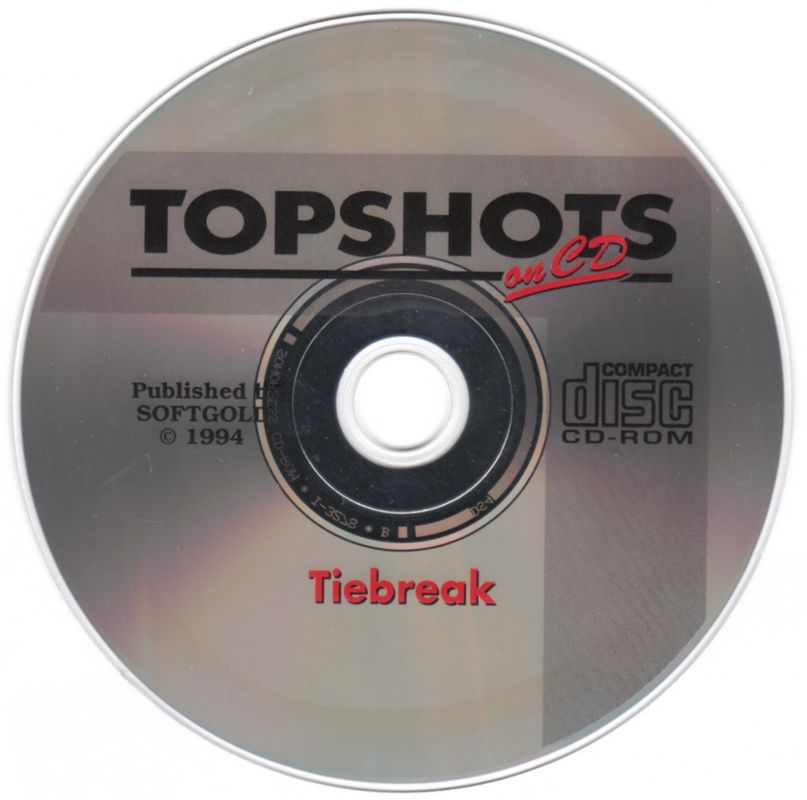 Media for Tie Break (DOS) (Topshots Deluxe release)
