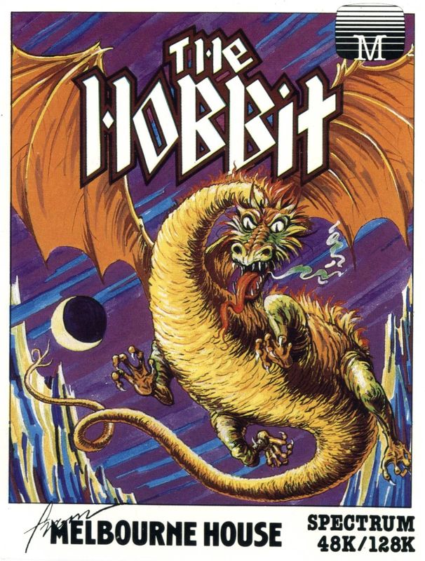 Front Cover for The Hobbit (ZX Spectrum) (v1.2 re-release)