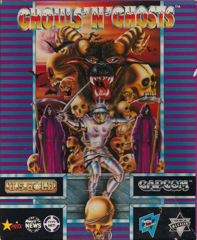 Front Cover for Ghouls 'N Ghosts (Atari ST)